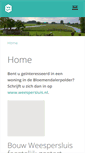 Mobile Screenshot of bloemendalerpolder.com